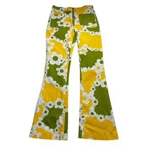 Urban Outfitters Cass Zip-Front Flare Pants Size 0